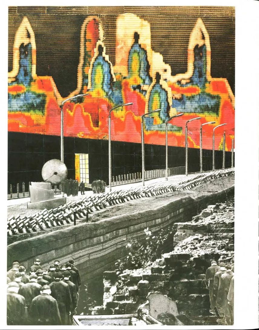 Rem Koolhaas 在英國AA的畢業設計：Exodus, or the voluntary prisoners of architecture 逃離，或建築自願的囚徒