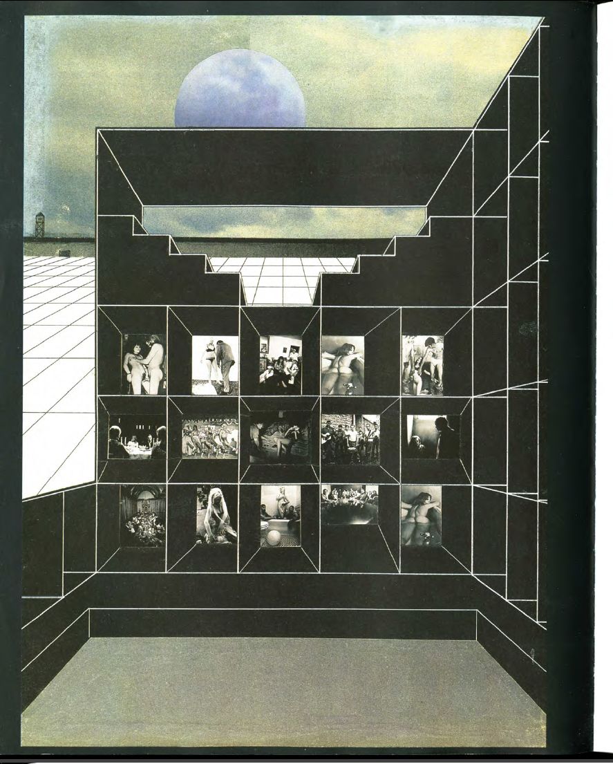 Rem Koolhaas 在英國AA的畢業設計：Exodus, or the voluntary prisoners of architecture 逃離，或建築自願的囚徒