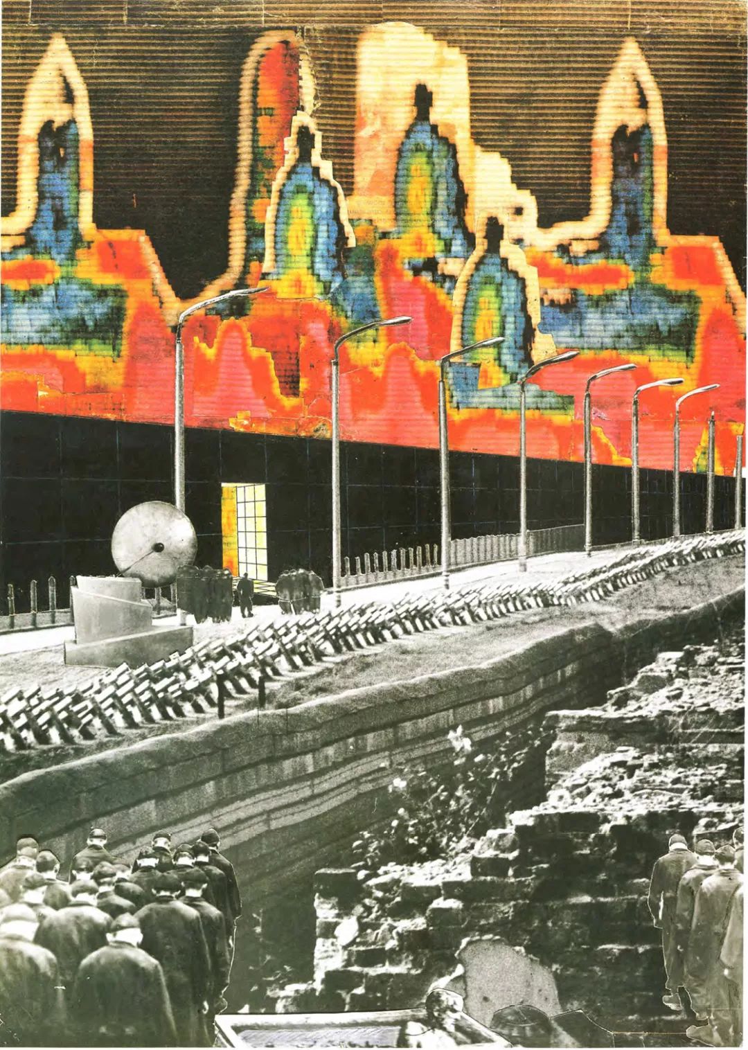 Rem Koolhaas 在英國AA的畢業設計：Exodus, or the voluntary prisoners of architecture 逃離，或建築自願的囚徒