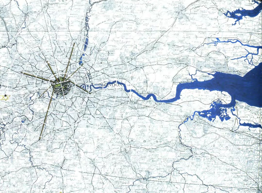 Rem Koolhaas 在英國AA的畢業設計：Exodus, or the voluntary prisoners of architecture 逃離，或建築自願的囚徒