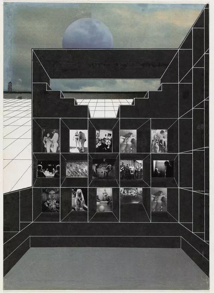 Rem Koolhaas 在英國AA的畢業設計：Exodus, or the voluntary prisoners of architecture 逃離，或建築自願的囚徒