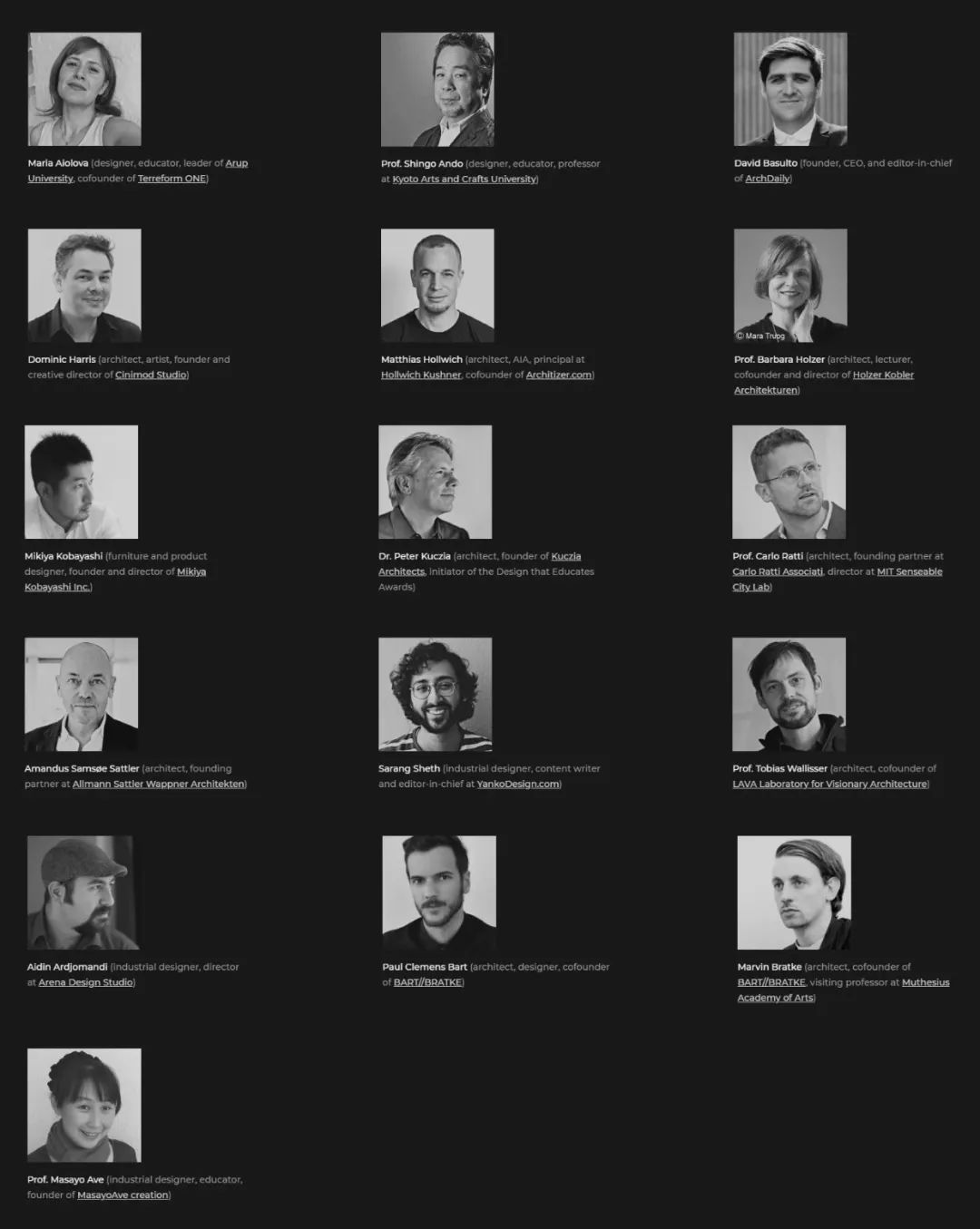 Design that Educates Awards 2019 教育建築設計獎 DtEA 評審團