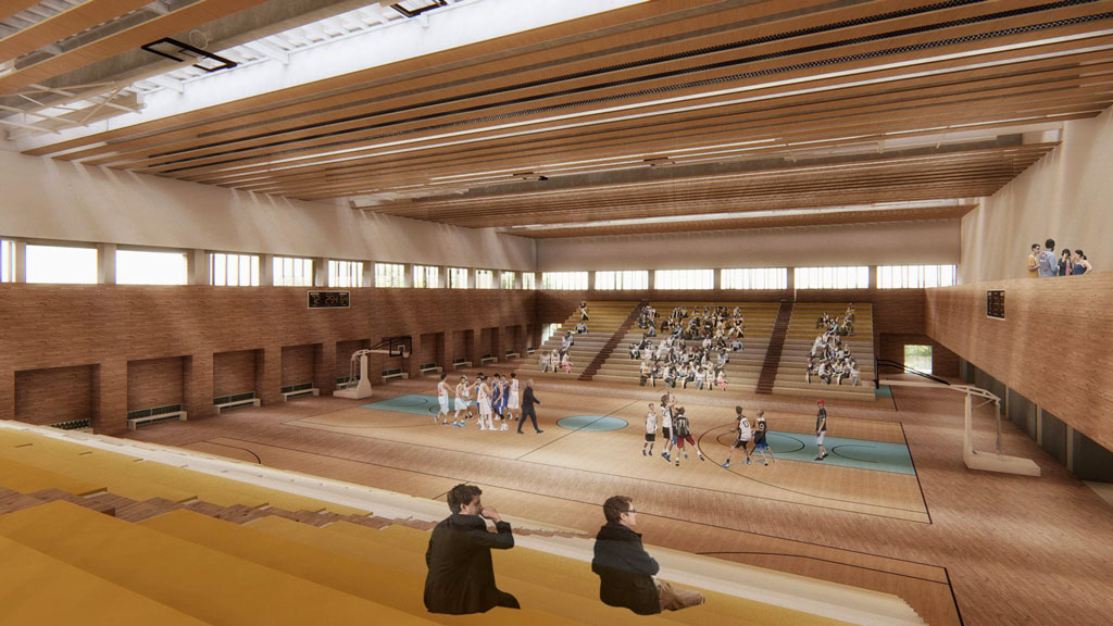 體育館 東海大學綜合活動大樓／境向聯合建築師事務所
