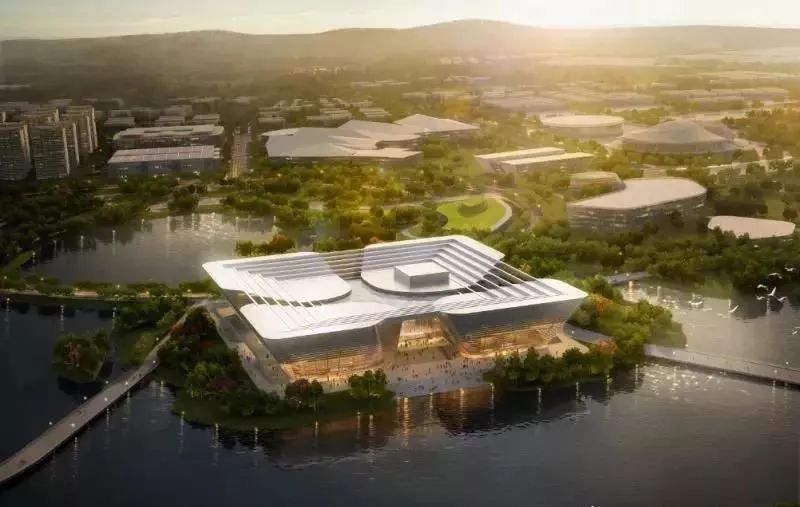 義烏大劇院設計競圖提案/德國 gmp Architekten