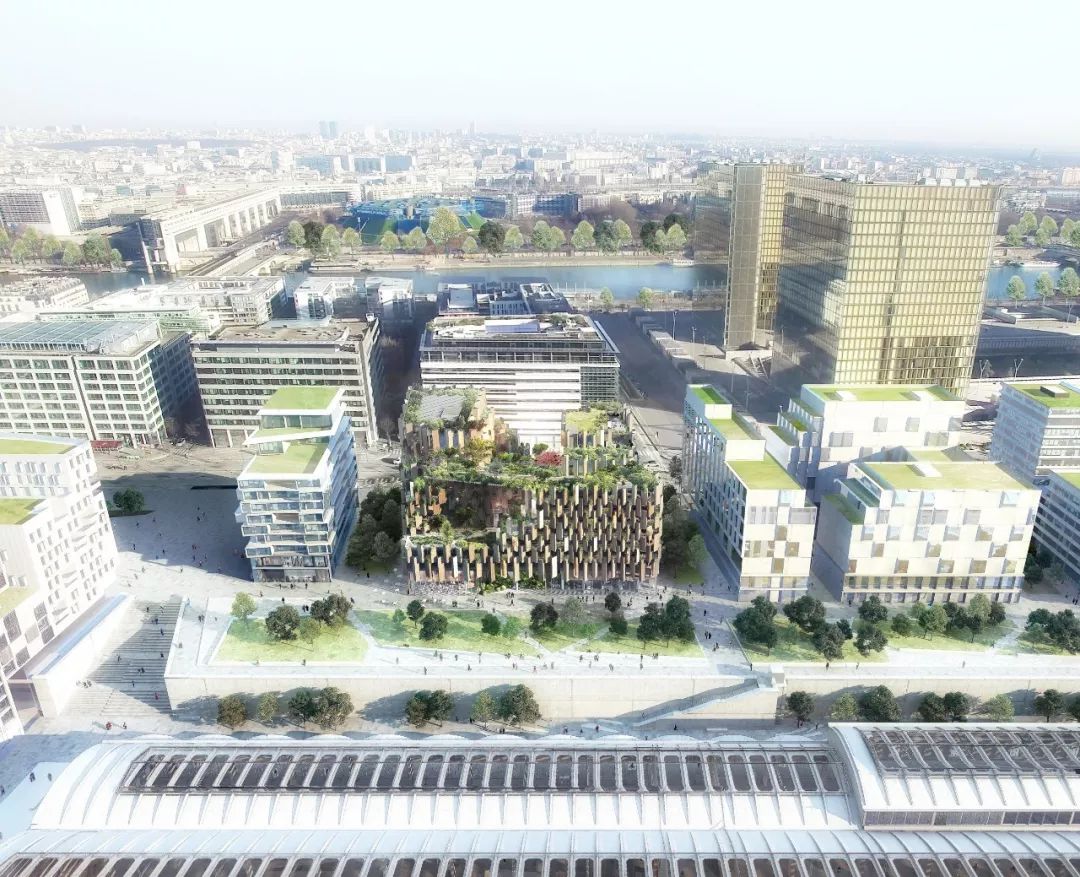 巴黎塞納河左岸生態酒店 Eco-Luxury Hotel／隈研吾 Kengo Kuma