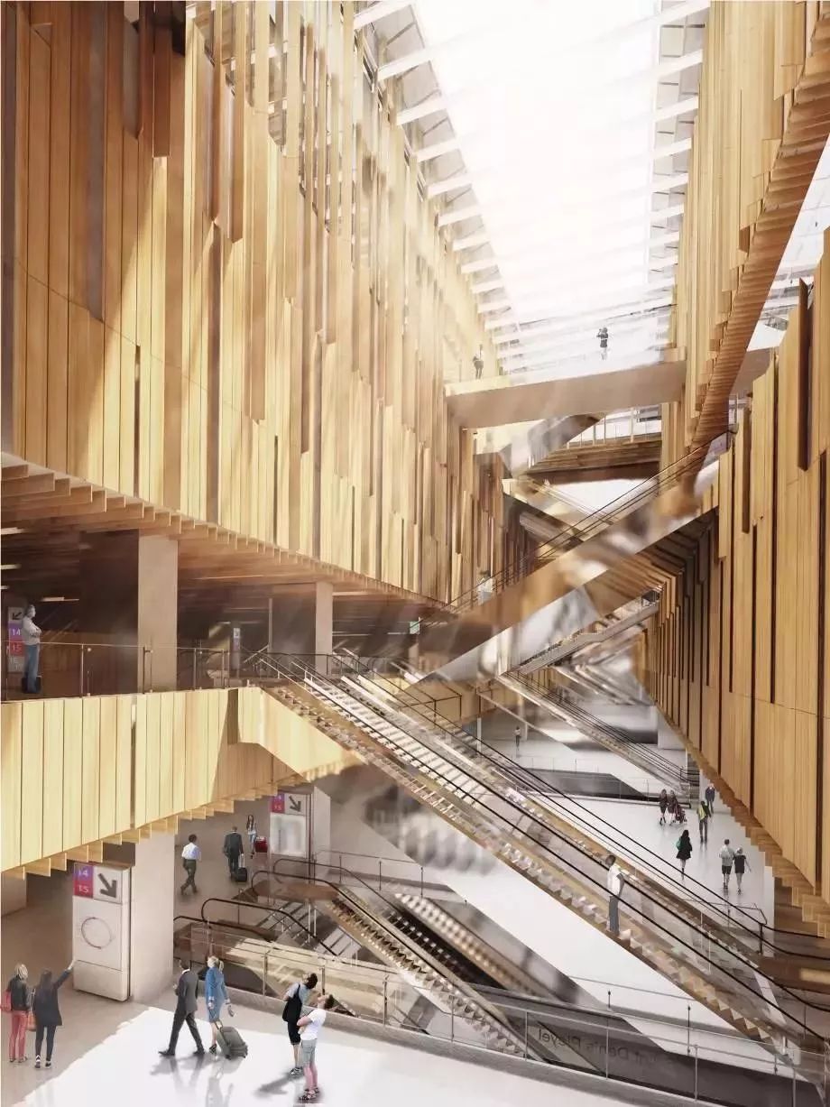 巴黎聖丹尼斯普萊耶爾地鐵站 Gare Saint-Denis Pleyel／隈研吾 Kengo Kuma