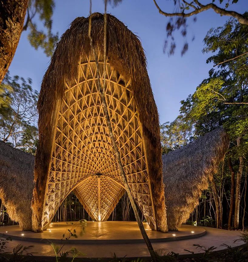 墨西哥竹構造 Mexico Bamboo Strcture LUUM Temple╱CO-LAB Design Office