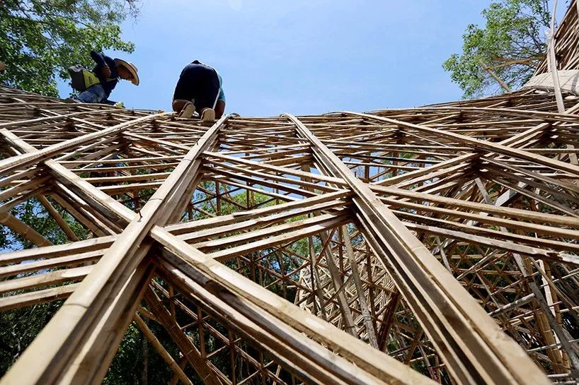 墨西哥竹構造 Mexico Bamboo Strcture LUUM Temple╱CO-LAB Design Office