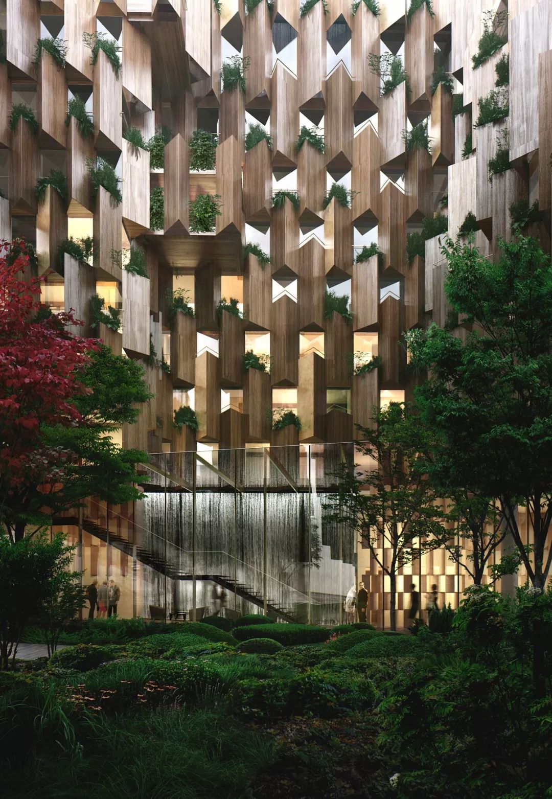 巴黎塞納河左岸生態酒店 Eco-Luxury Hotel／隈研吾 Kengo Kuma
