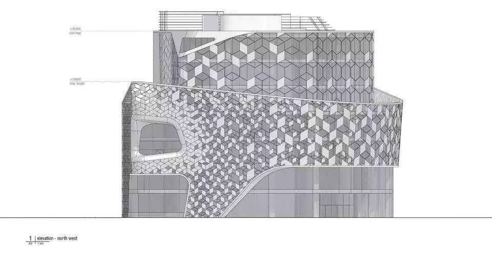 世界最美購物中心，UN Studio設計上海「城市之眼」三層帷幕牆模組