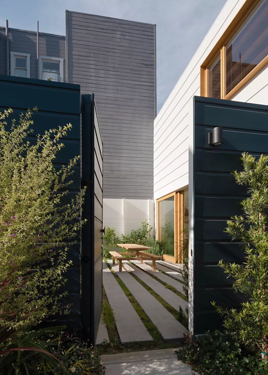 住宅入口 舊金山老屋增建Harrison St. House╱Ryan Leidner Architecture