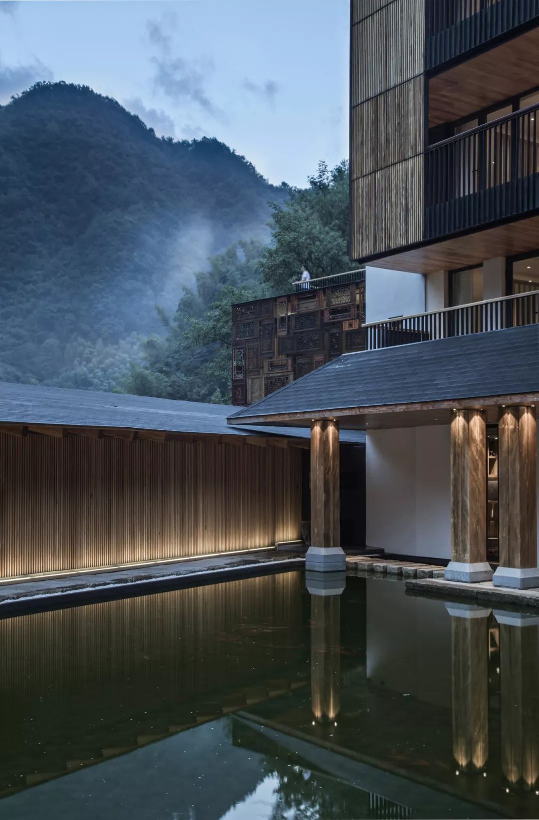 中國杭州臨安「魚樂山房」民宿改造╱久舍營造工作室