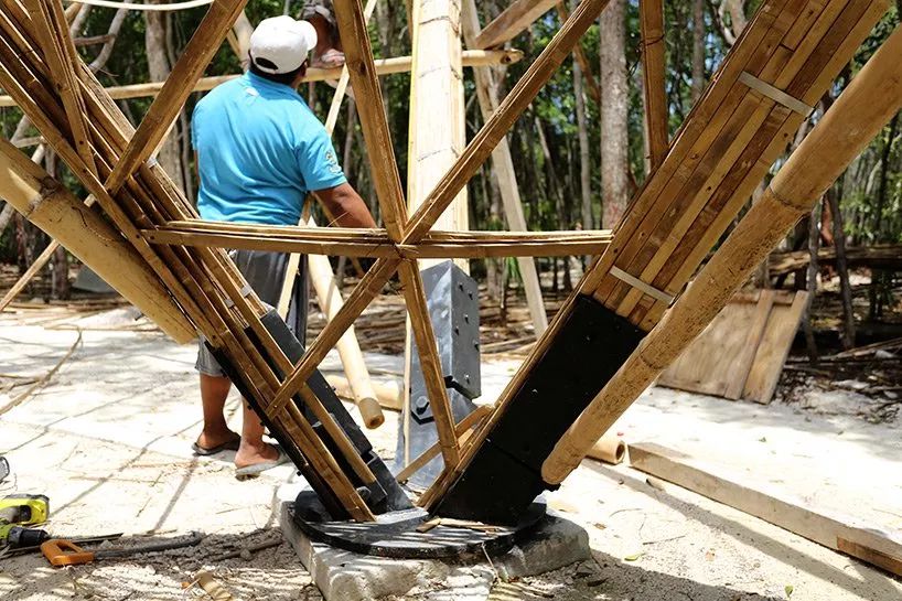 墨西哥竹構造 Mexico Bamboo Strcture LUUM Temple╱CO-LAB Design Office