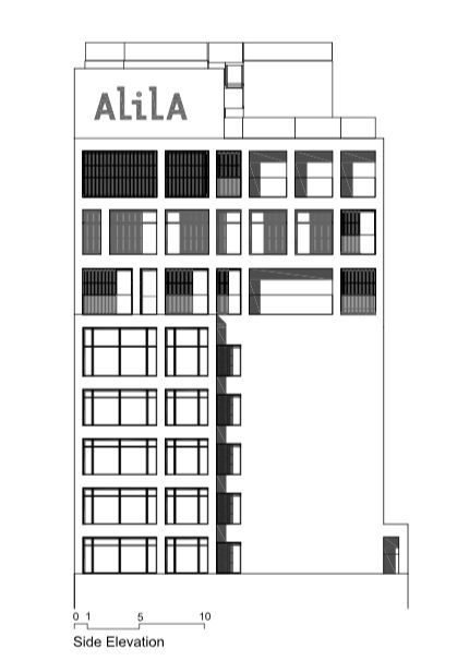 立面圖 馬來西亞吉隆坡阿麗拉孟沙酒店Alila Bangsar Kuala Lumpur╱如恩設計研究室