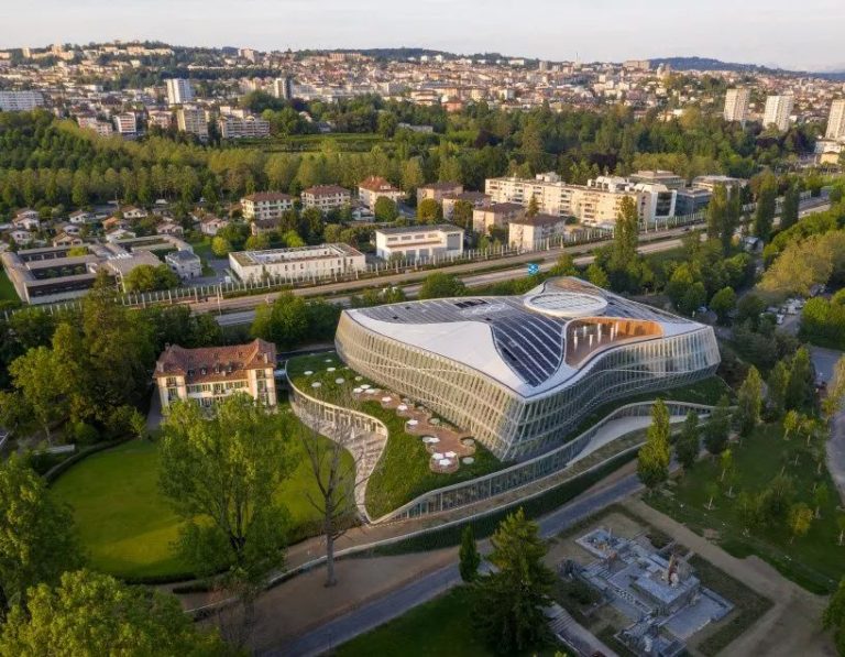 世界奧林匹克總部在瑞士洛桑，奧林匹克之家Olympic House╱3XN Architects