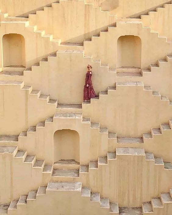 印度月亮井 Chand Baori
