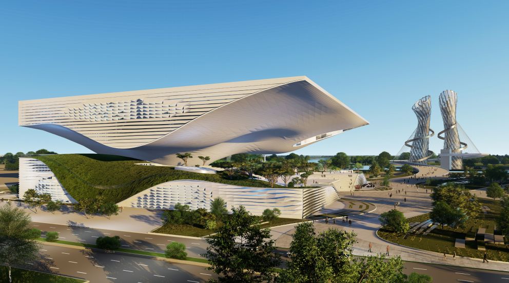 藍天組Coop Himmelb(l)au贏得「邢台科技館建築設計國際競圖」