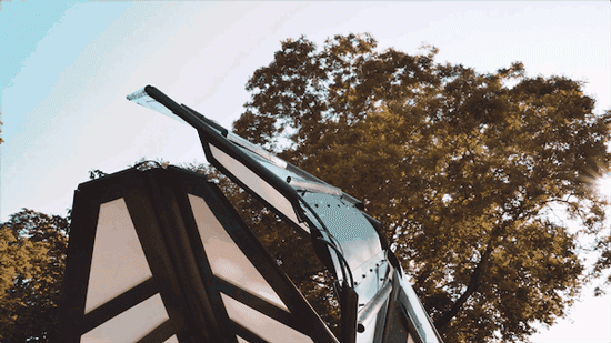 ITECH Research Demonstrator仿生摺疊涼亭╱德國斯圖加特大學ITECH研究組