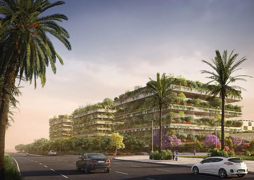 繼米蘭垂直森林之後,義大利建築師事務所 Stefano Boeri Architetti 公布了在埃及首都開羅的垂直森林計畫,這將是在非洲出現的第一件「垂直森林」作品,與在地建築師 Shimaa Shalash、景觀專家 Laura Gatti 合作,由酒店和兩棟住宅大樓構成的三個實驗性立方體,座落於開羅東南方的新開發行政城鎮