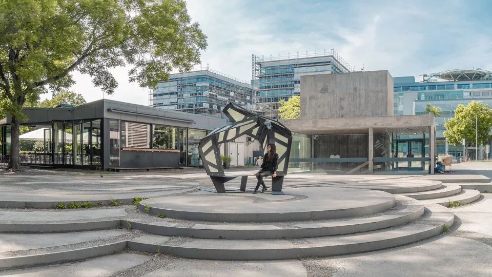 ITECH Research Demonstrator仿生摺疊涼亭╱德國斯圖加特大學ITECH研究組