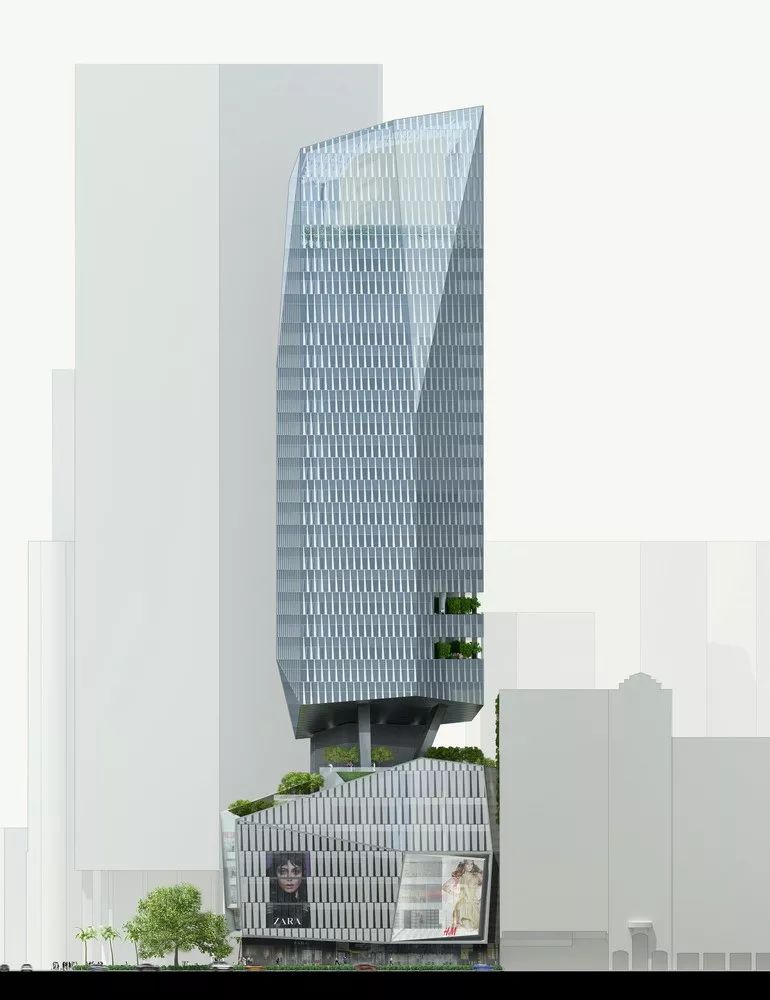 立面圖 新加坡羅賓遜大樓 Singapore Robinson Tower╱KPF