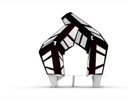 ITECH Research Demonstrator仿生摺疊涼亭╱德國斯圖加特大學ITECH研究組