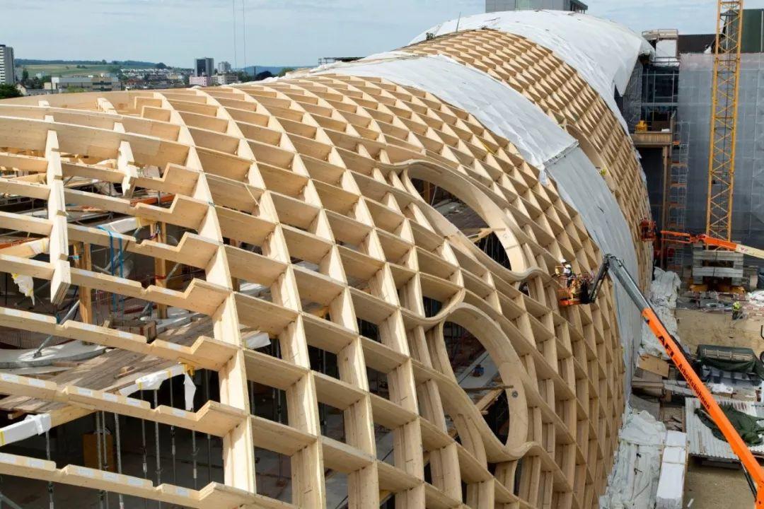 Shigeru Ban - Swatch Omega Park 世界上最大木構造建築