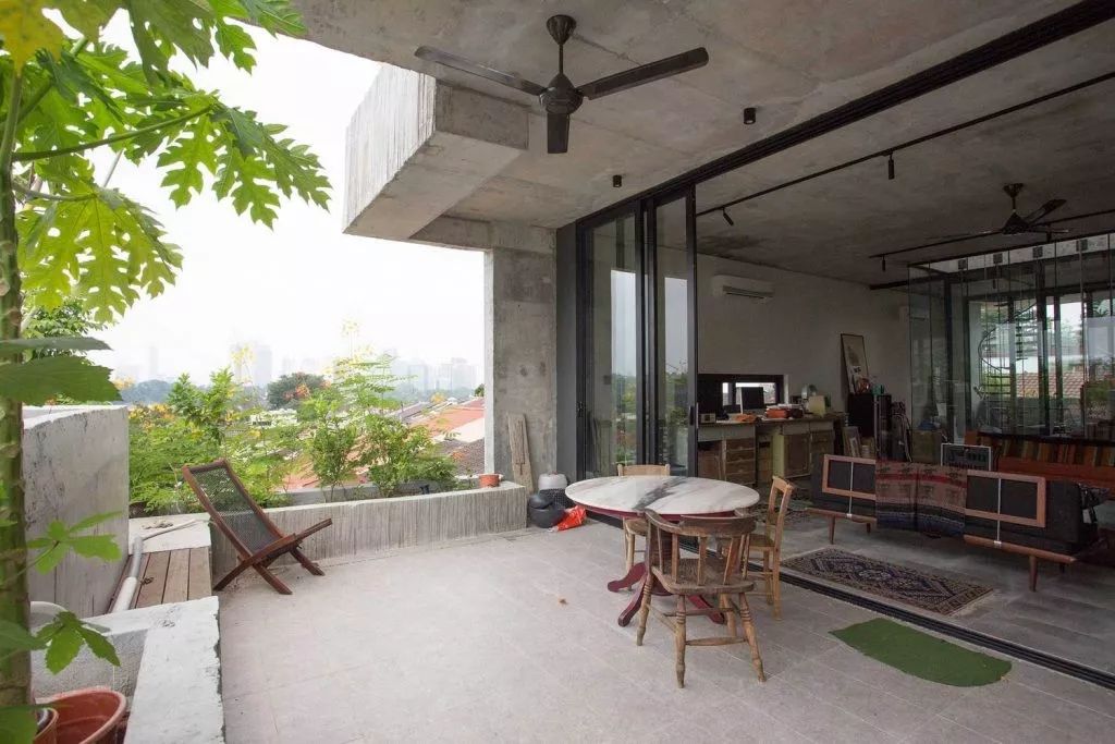 馬來西亞綠建築 垂直綠化 垂直農場 屋頂花園 私人住宅Planter Box House╱Formzero建築師事務所