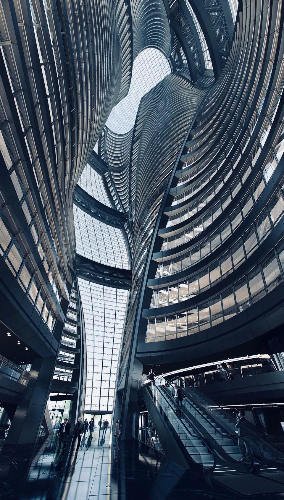 北京麗澤SOHO Beijing／Zaha Hadid