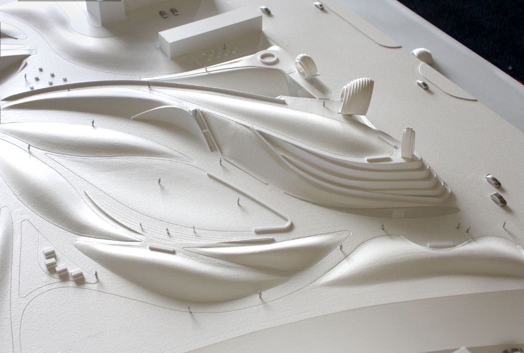 模型，加州聖莫尼卡通瓦公園／James Corner Field Operations