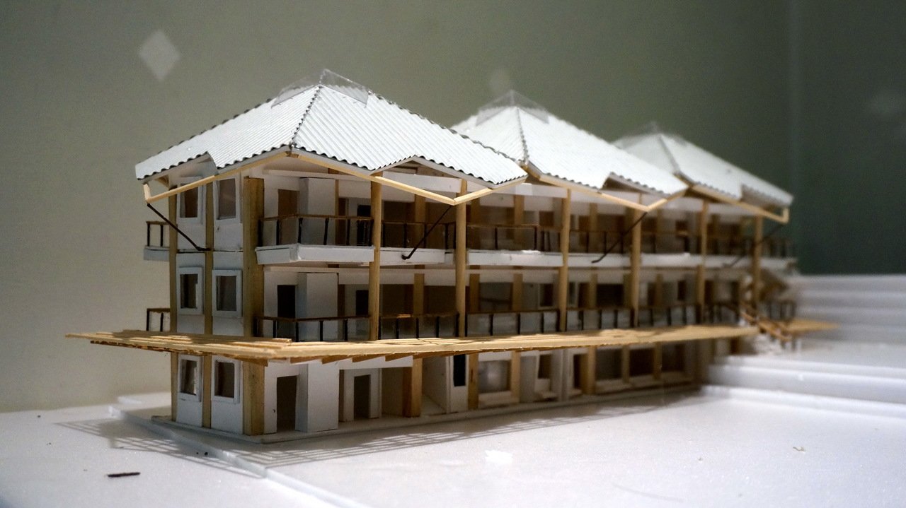 苗栗縣泰安鄉泰雅族象鼻國小校舍 模型╱謝伯昌建築師