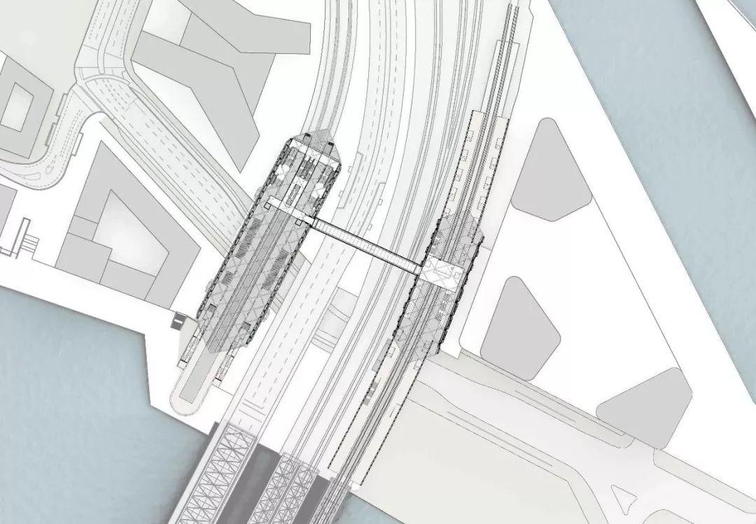 德國漢堡易北河橋地鐵與城鐵站 / gmp 德國漢堡易北河橋地鐵與城鐵站 / gmp