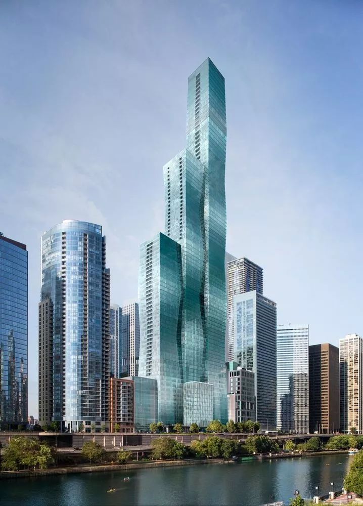 芝加哥萬達文華大樓 Vista Tower ╱ Studio Gang