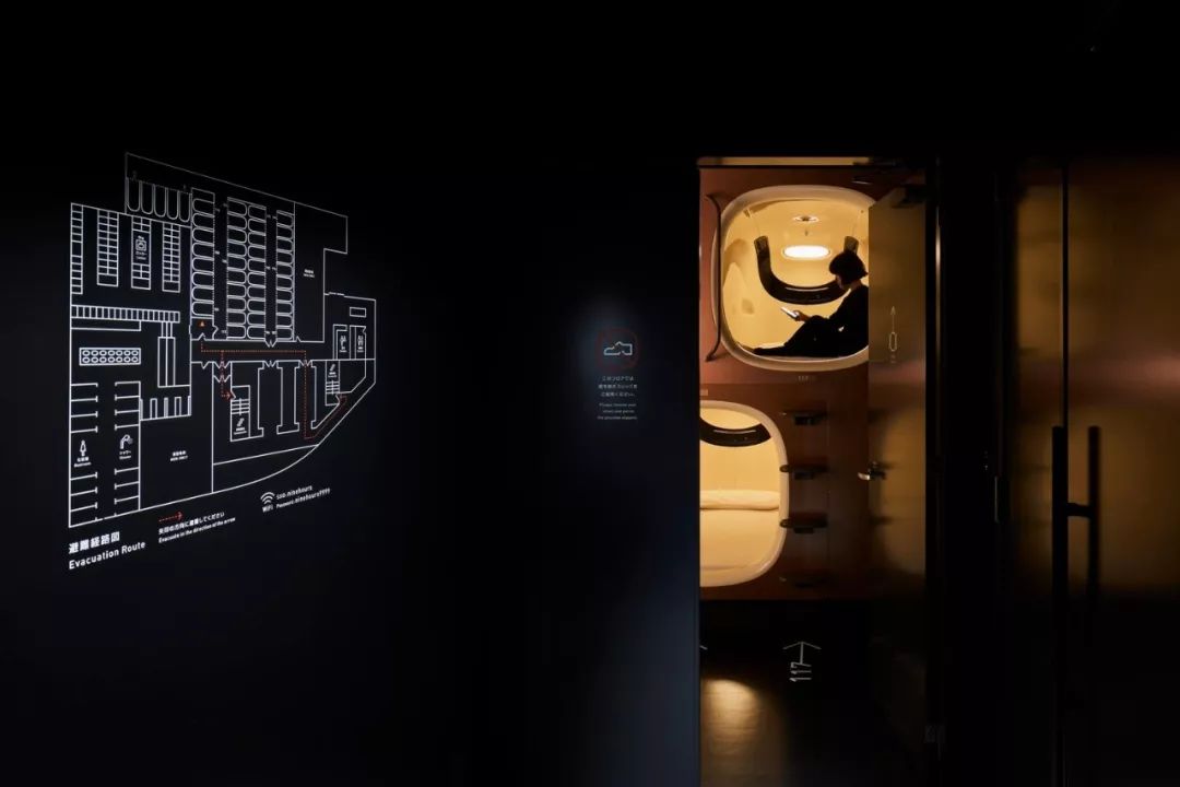 大阪難波9小時膠囊旅館 9h ninehours なんば駅 nine hours capsule hotel osaka╱成瀨‧豬熊建築設計事務所