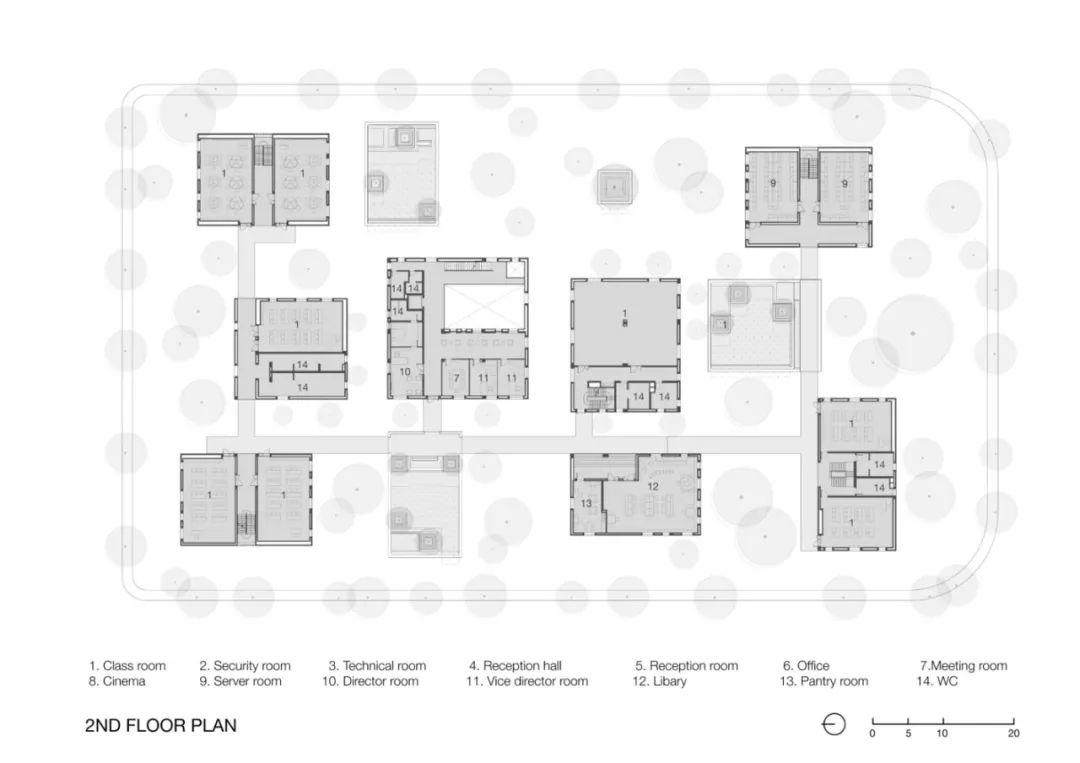 越南電信公司Viettel學院教育中心╱VTN Architects Vo Trong Nghia 武重義建築師事務所