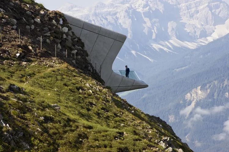梅斯納爾山峰博物館 Messner Mountain Museum Corones/Zaha Hadid Architects