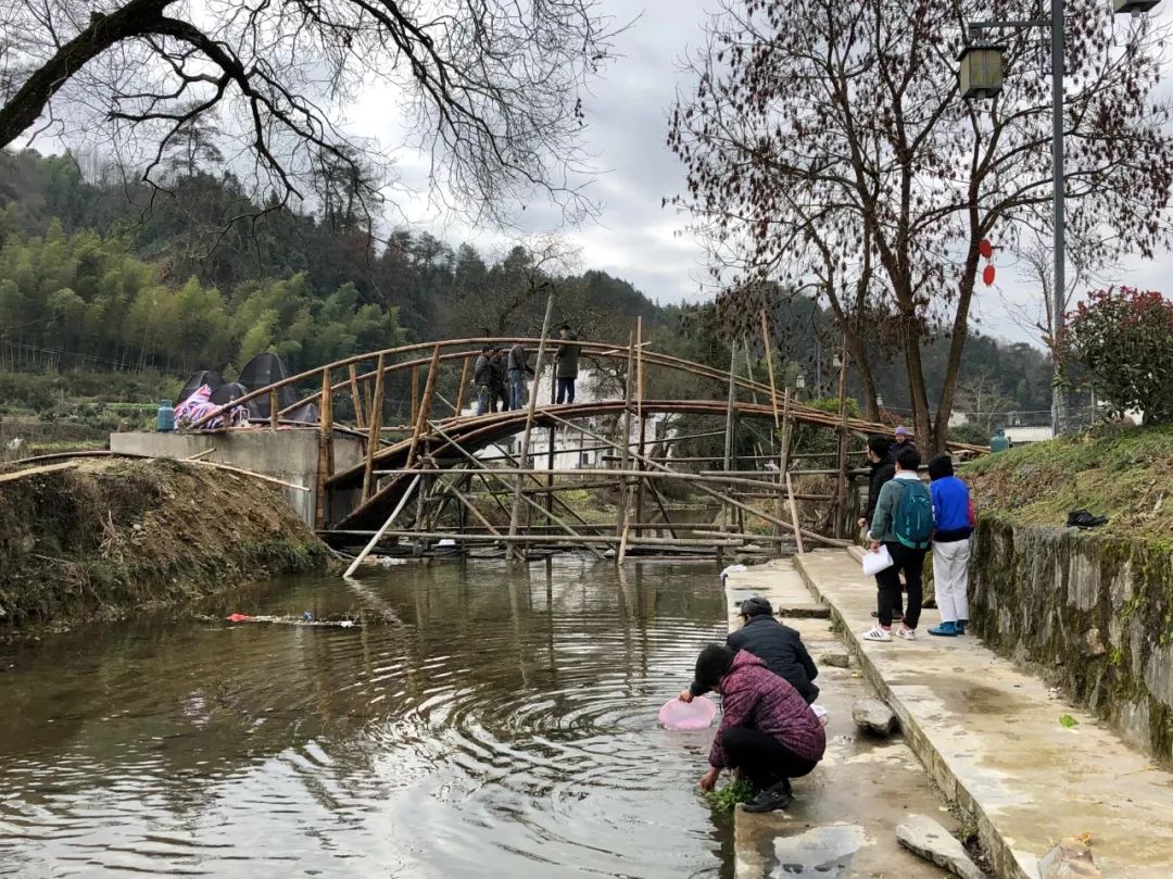 竹構造施工 china bamboo structure bridge 懸臂竹構造橋安徽懸岸飛橋╱來建築設計工作室