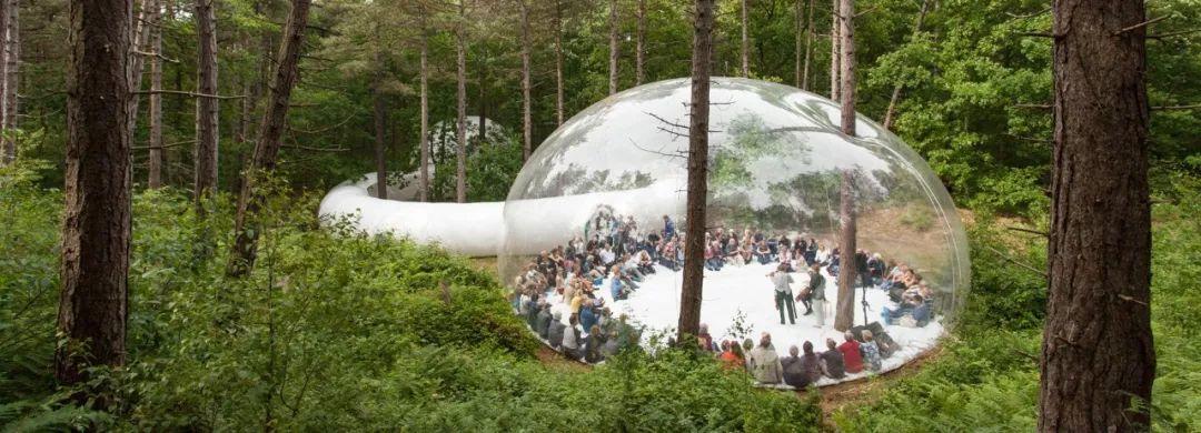 Plastique Fantastique 為Oerol Festival 設計的臨時空間