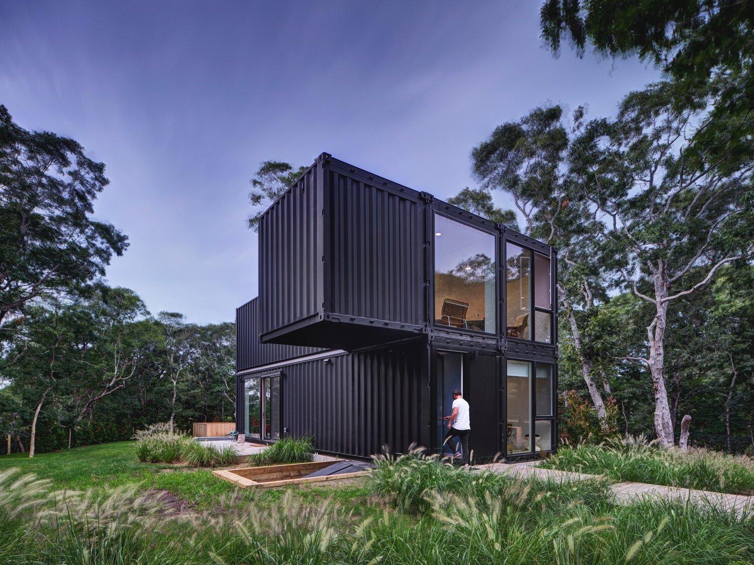 紐約長島貨櫃屋 Amagansett Modular House 模組化住宅╱MB Architecture