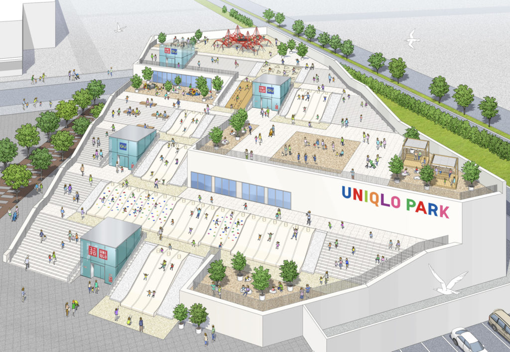 藤本壯介 Sou Fujimoto 操刀設計的UNIQLO Park