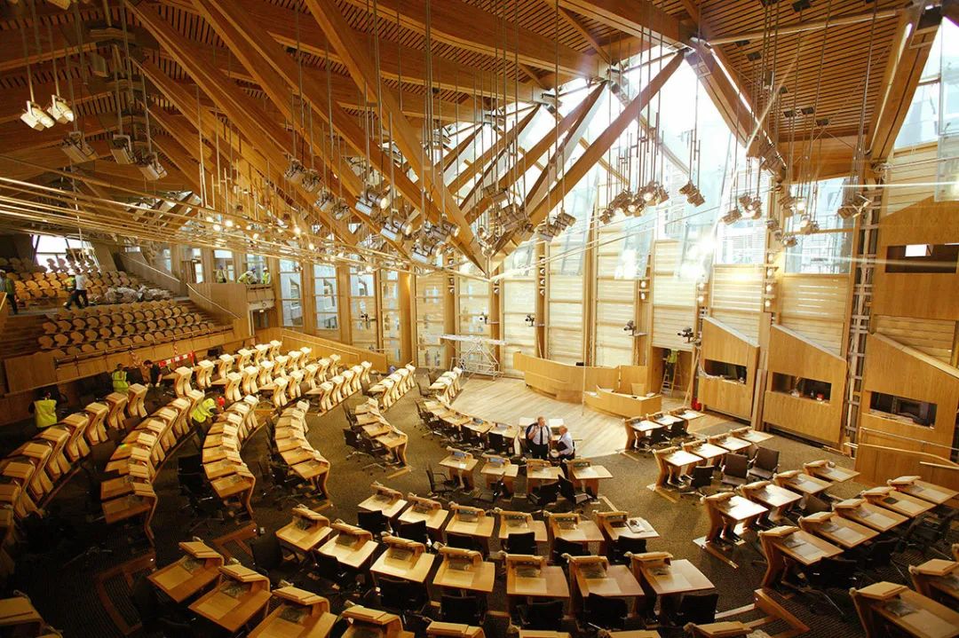 蘇格蘭議會大樓室內