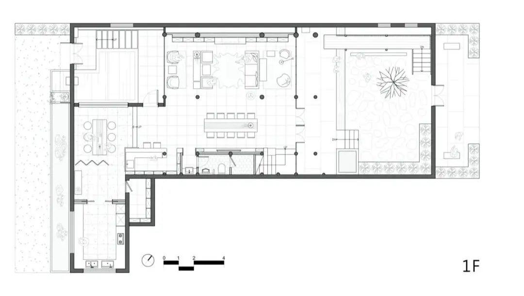 一樓平面圖 1F Plan