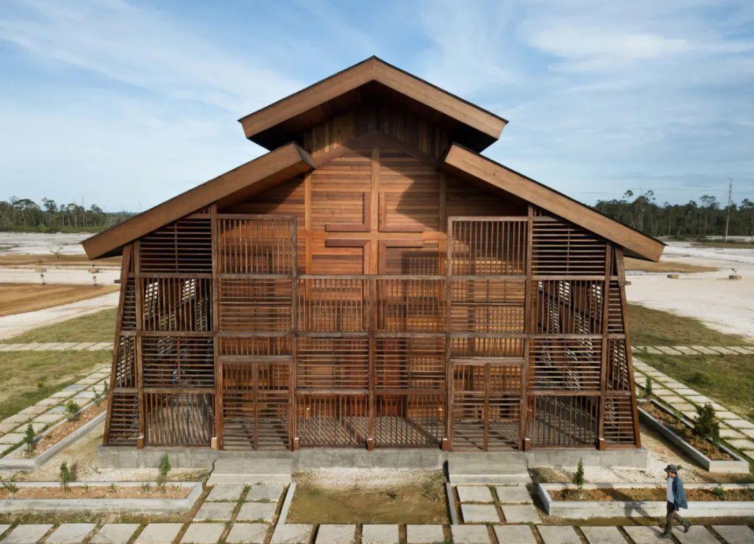 印尼木構造教堂 Indonesia Oikumene timber wood church╱TSDS Interior Architect