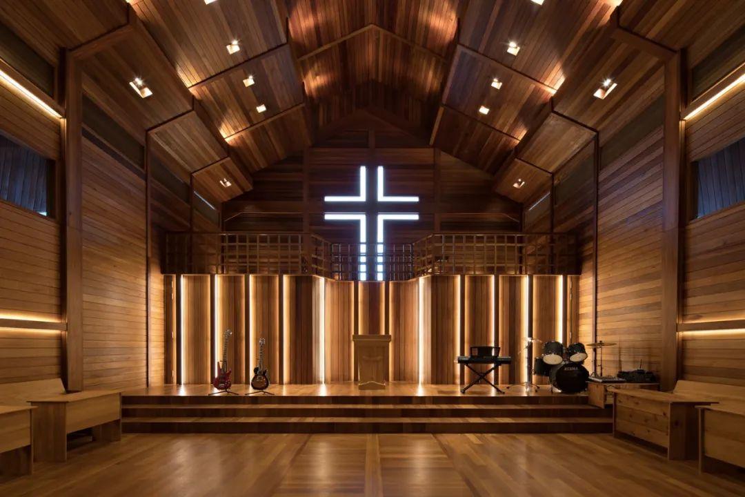 印尼木構造教堂 Indonesia Oikumene timber wood church╱TSDS Interior Architect
