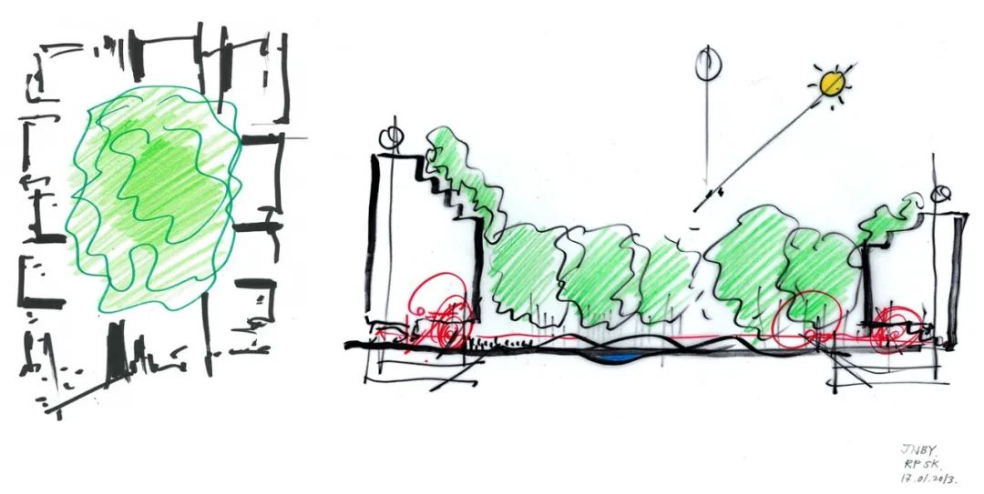 商店、藝術中心、辦公室於一體的新概念藝術園區，OōEli杭州天目里綜合體，也是Renzo Piano在中國第一件作品