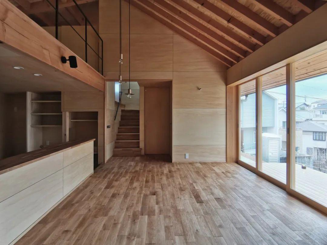 日本木構造住宅，奈良縣東生駒の家╱atelier thu