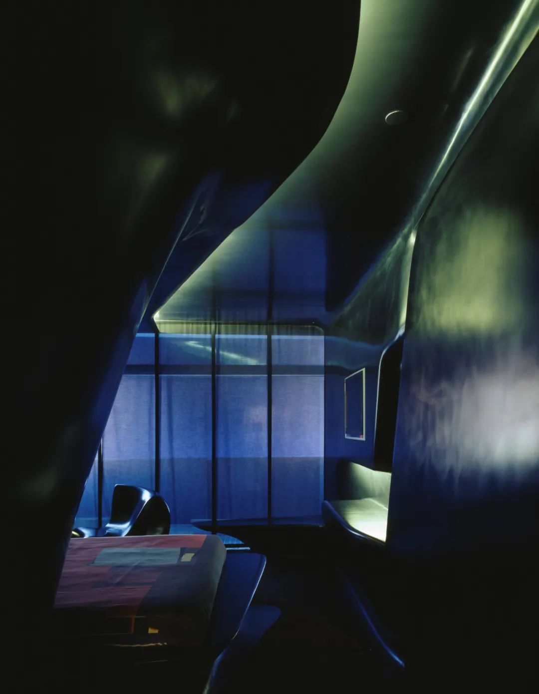 馬德里Puerta America酒店房間室內設計／Zaha Hadid