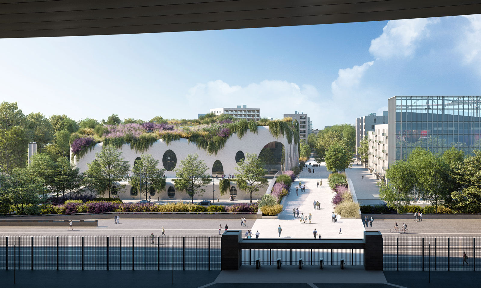 Paris Olympic Aquatic Centre、2024巴黎奧運水上中心╱MVRDV