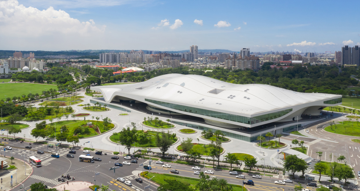 衛武營國家藝術文化中心,荷蘭Mecanoo建築師事務所設計