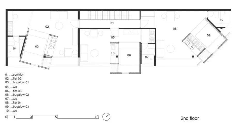 三樓平面圖 越南戴安出租公寓 Vietnam Đại An Rental Apartment／H.2